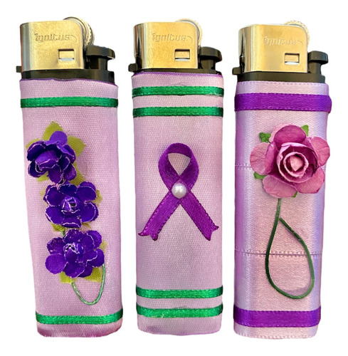 Recuerdos Día De La Mujer 8m Flores Rosas Listón Lila Velas