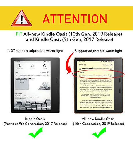 Case Fintie Origami Para O Novíssimo Kindle Oasis 10ª 9ª Ger