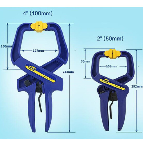 Clips De Plástico Herramientas De Carpintería 4 Pulgadas