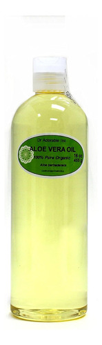 Aloe Vera Aceite Puro Organico 16 Oz