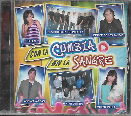 Compilado Artistas Album Con La Cumbia En La Sangre Sellado