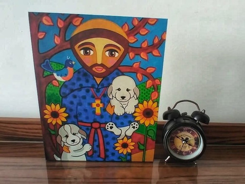 Imagem 3 de 3 de Quadro - São Francisco - Cachorros