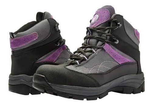 Bota Seguridad Berrendo 363 Gris / Lila Mujer - 363 Gri/lil