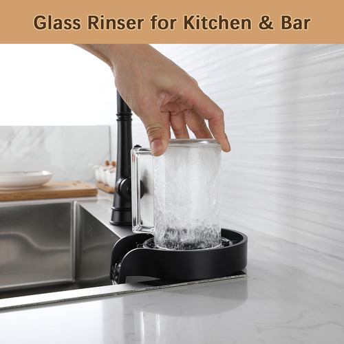 Enjuagadora De Vidrio Para Fregadero De Cocina, Botellas, La