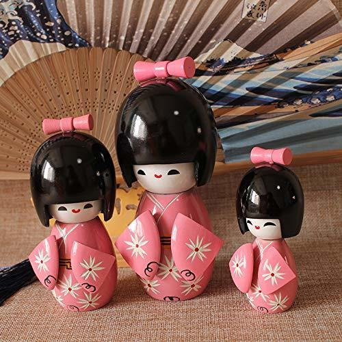 Muñeca Japonesa Doll Kimono Doll (3 Piezas En 1 Set 6knxj