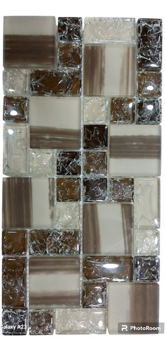 Mega Malla-mosaico Listelos Marron 30x30 Bs-112233