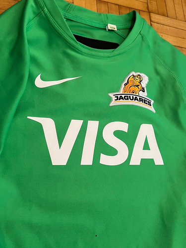 Camiseta Jaguares Rugby 2017 Test Match Verde Lima