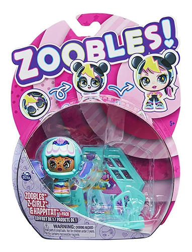 Boneca Zoobles Z Girls Tapinha Feliz Mermarina Sunny 2411