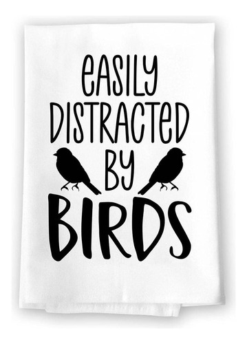  Easily Distracted By Birds  Dish Towels For Kitchen  ...