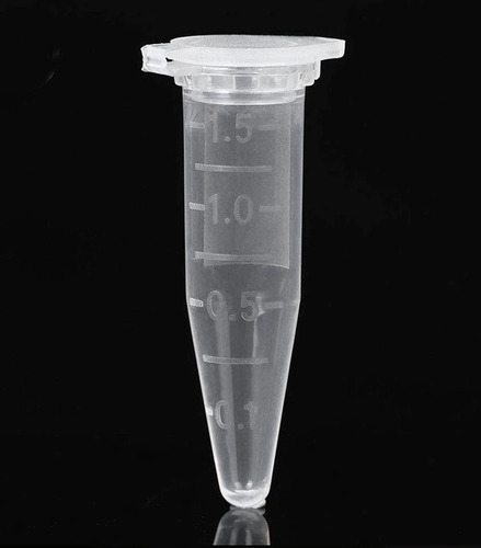 Microtubos Con Tapa Estéril Libré Pirogeno Dnasa Rnasa 1.5ml
