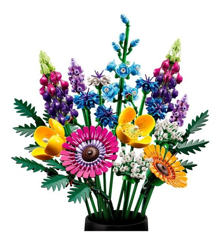 Lego Icons Botanical - Ramo De Flores Silvestres - Set 10313
