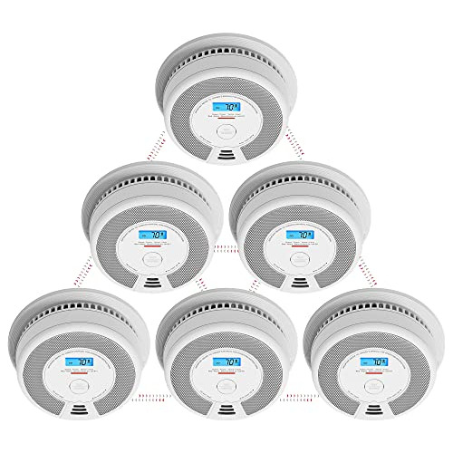 Detector Inalámbrico Combinado De Humo Y Monóxido De ...