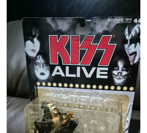 Figura Kiss Alive Mcfarlane Gene Simmons (Usado)