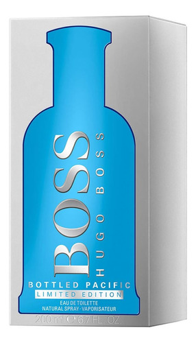 BOTTLED Hugo Boss Bottled Pacific Limited Edition Men 200ML EDT EDT 200ml para hombre