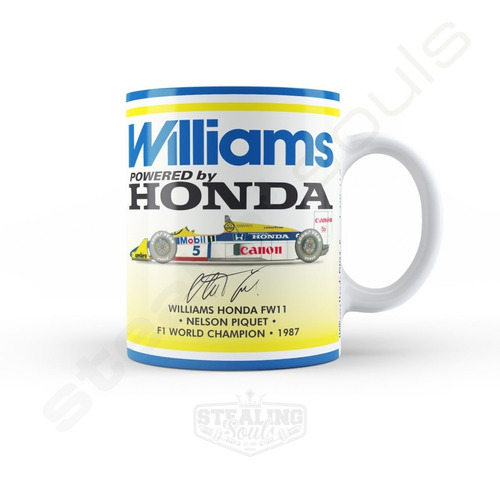 Taza | Piquet | Williams Honda Fw11 | F1 World Champion 1987