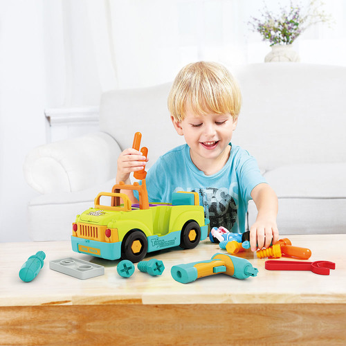 Hola Baby Playset Pequeño Camión Mecánico De Herramientas