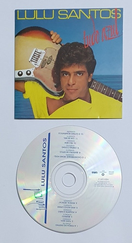 Cd - Lulu Santos - Tudo Azul - 1984 (Usado)