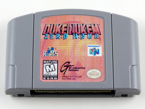 Duke Nukem Zero Hour Nintendo 64 N64
