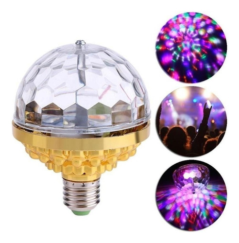 2024 Lazhu Cristal Magic Ball Rgb Led Stage Disco Lamp