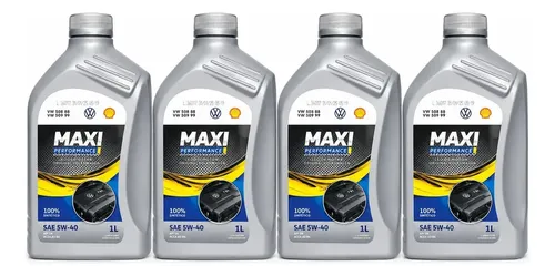 Kit 4 Litros Oleo Maxi Performace 5w40 508/88 Vw Volkswagen