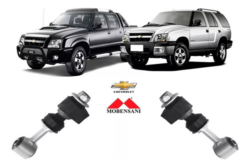 Par Bieleta Estabilizadora Diant Torção Gm S-10 Blazer 95/