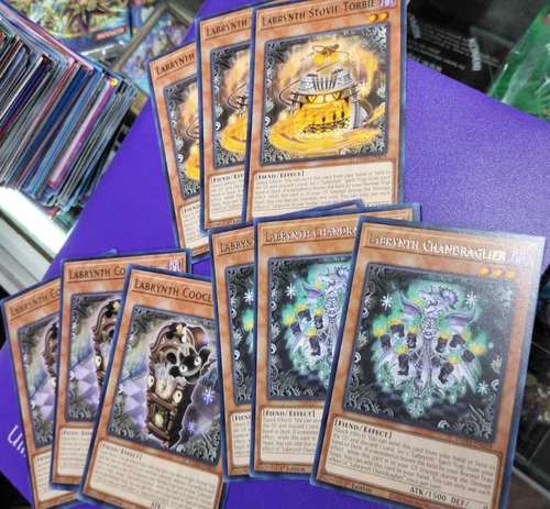 Base Labrynth 9 Cartas Stovie Chandraglier Cooclok Yugioh