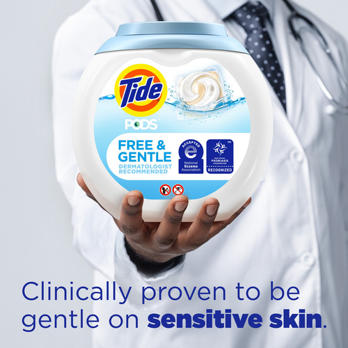 Detergente Tide Pods Free And Gentle 3 En 1, 112 Capsulas