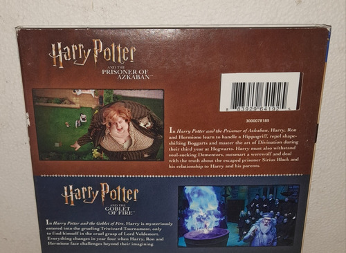 Harry Potter Bluray 2 Film Prisoner Azkaban + Goblet Of Fire (Usado)