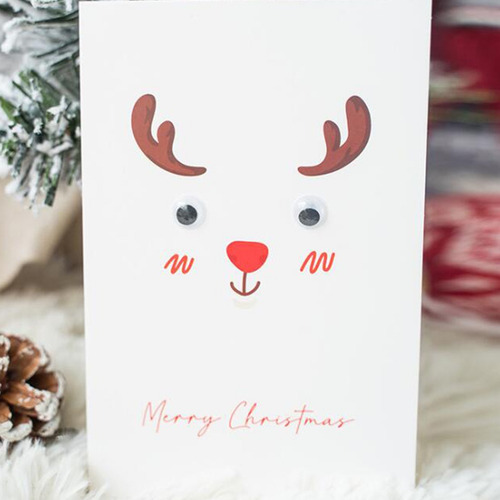 Imagem 6 de 8 de 8pcs Creative Christmas Wish Adorable Gift Paper Saudação Ca