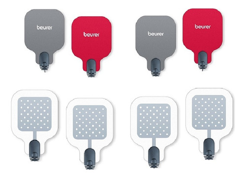 Cables De Repuesto Con Electrodos Compatible Con Em59 Gris Oscuro