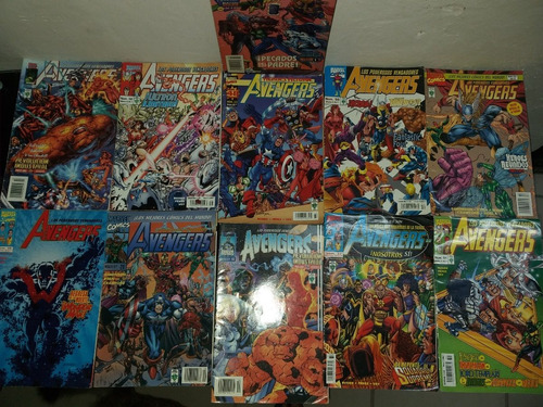 Los Poderosos Vengadores / Avengers / Lote De 12 Comics*