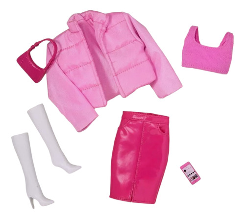 Paquete De Moda Barbiecore Hrm19 Con La Firma De Barbie