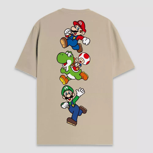 Polo Super Mario Xl Color Crema