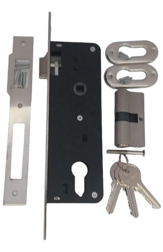 Cerradura De Embutir Para Puerta C/pestillo 35mm Visalock