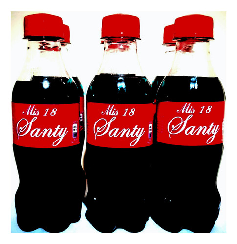 25 Souvenirs Miniatura De Coca Cola 237ml Personalizadas