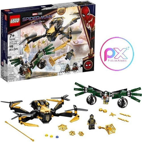 Lego Spiderman No Way Home Duelo De Drones 76195