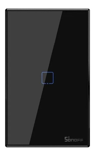 Interruptor Sonoff Preto T3 Tx 1 Botão Touch Wifi Original