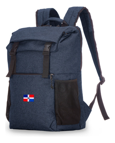 Mochila República Dominicana Bordada Grande Notebook