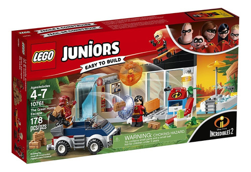 Lego Juniors 10761 Los Increibles 2 Gran Escape De Casa 