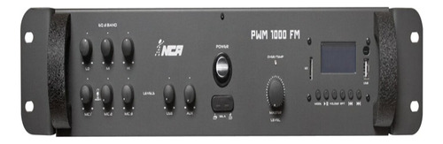 Mixer Amplificado Nca 250w Rms 4 Ohms Com Fm - Pwm1000fm