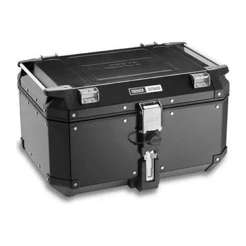 Bau Bauleto Outback Aluminio 58 L Top Case Givi Preto Obkn58