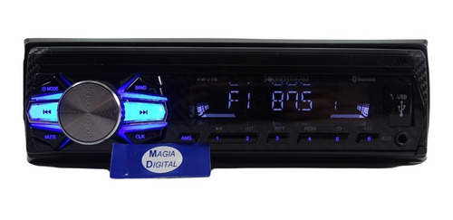 Autoestereo Bluetooth Soundstream Vm-25b Usb Sd Mp3 Fm 300w