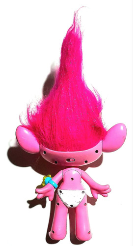 Trolls Muñeca Poppy Abrazos Canta Y Prende 35cm Hasbro Usado (Usado)