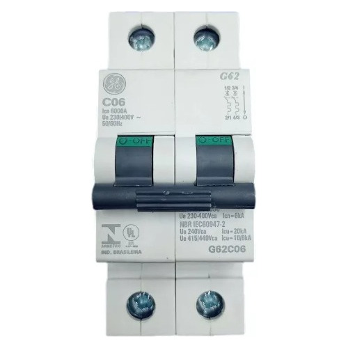 Breaker Termomagnetico 2x16a General Electric