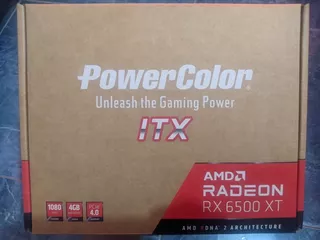 Tarjeta Gráfica Amd Radeon Rx 6500 Xt 4gb Gdrr6.