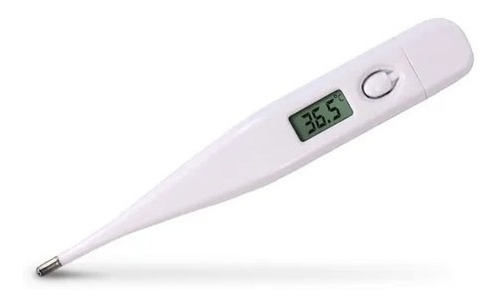 Termometro Bebe Adulto Digital Clinico Rígido Com Beep 877
