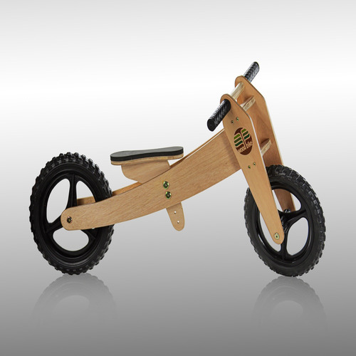 Kit Bicicleta Triciclo 1-5 Anos Woodbike 3 Em 1 Frete Grátis