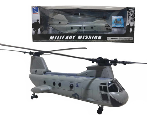 Helicoptero Newray Boeing Ch-46 Sea Marines Escala 1:55