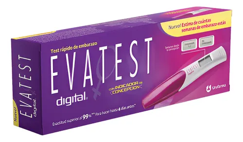 Evatest digital hasta cuántas semanas marca sale