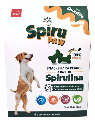 Snack Para Perro Con Spirulina - Kg a $111